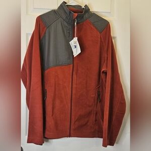NWT North End Rust Fleece Jacket